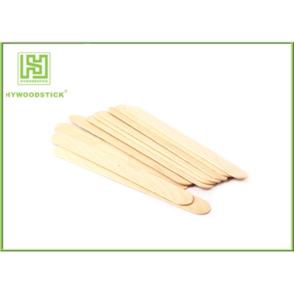 Adult / Children Sterile Wooden Tongue Depressor In Bulk 150 * 18 * 1.6mm Size