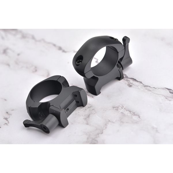 25.4mm Diameter Steel Quick Release Scope Mount Ring Bracket for Medium to Low Profile