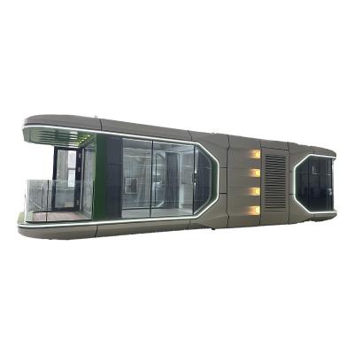Mobile Container Hotel Prefabricated Capsule House For Touring Online Technical Support