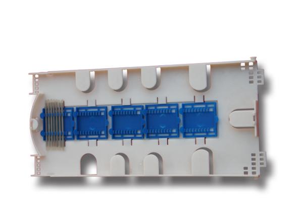 dome inline Fiber Splice Tray heatshrink , optical fiber splice tray ABS PP
