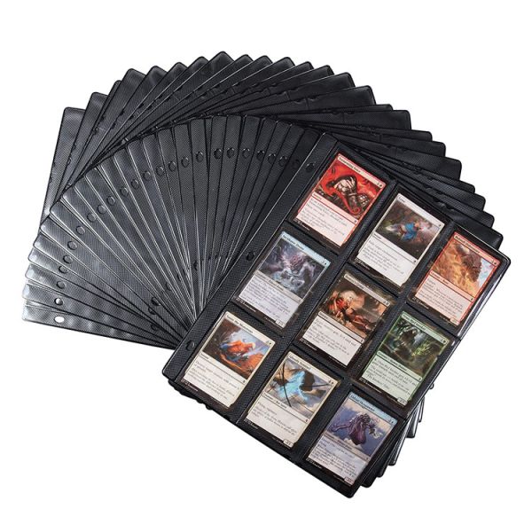 Book Binder Trading Card Collector , 9 Pocket Card Sleeves