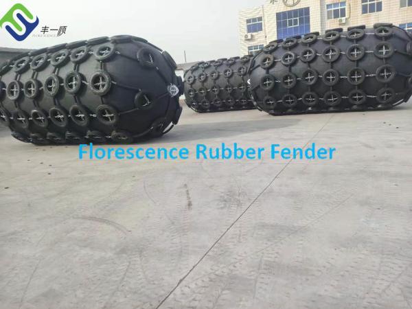 Boat Fenders , Navy Boat Fenders Durable 1880D2 Cord Fabric