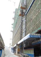 Do elevador de aço do canteiro de obras de Q345B velocidade de levantamento 0-46 M/Min SC200/200BZ