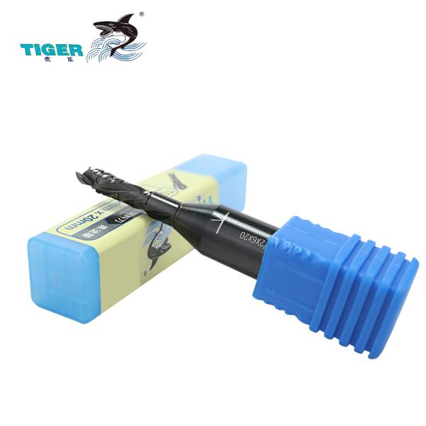 Wood MDF Tiger Router Bit  12.7mm Twin Flutes Carving Bits For Router