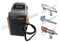 Ferramenta da remoção do laser da oxidação refrigerar de ar máquina da limpeza da oxidação do laser de 200 watts