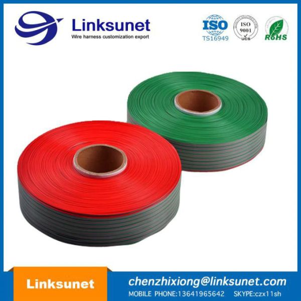 UL2651 - 26AWG 2.54MM Pitch Flat Ribbon Cable Gray Custom 0.1 - 10M High Voltage