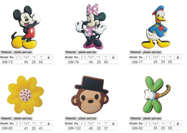 Mr.Owl GreenRubber Kids Bedroom Knobs , Soft Plastic Knobs For Children's Furniture Decorative