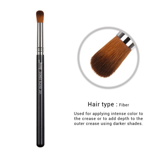 S115-201 Blending Jessup Makeup Brushes Dome Shape Synthetic Hair