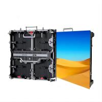 500X500mm P4.8 Panneaux muraux vidéo LED Location extérieure pour DJ Booth arrière-plan