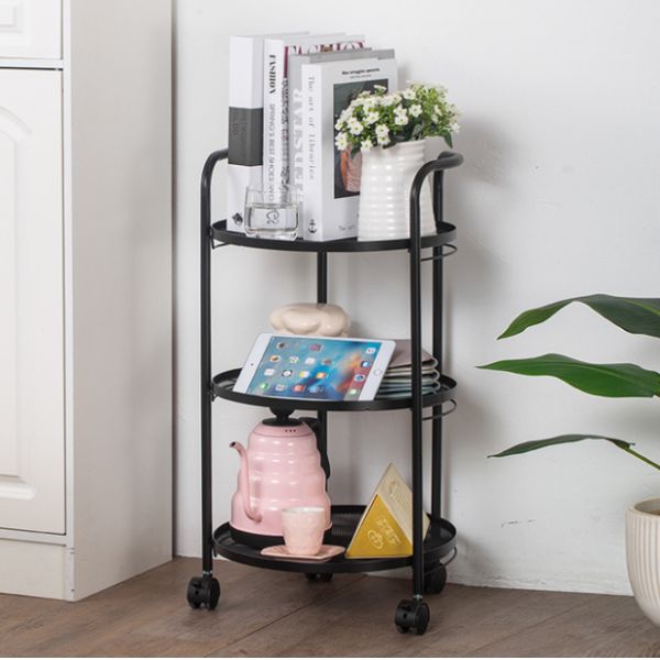 3 Tier Metal Trolley Cart