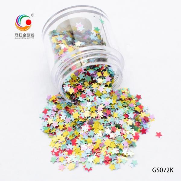 Party Decorations Funky Sugar Glitter Mixes Iridescent Rainbow Glitter Chunky Butterfly Star Heart