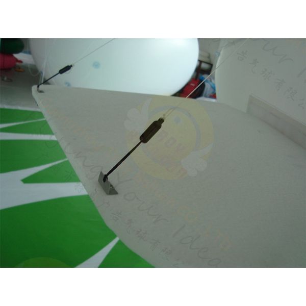 Ignifugez les dirigeables gonflables de zeppelin de PVC d'hélium de 0.18mm avec pour le jour de célébration, événements spéciaux