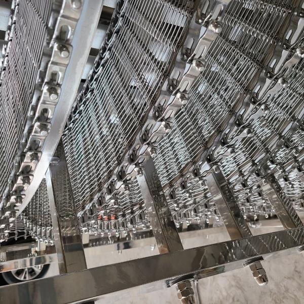 Torre de arrefecimento em espiral automática de aço inoxidável de alta resistência