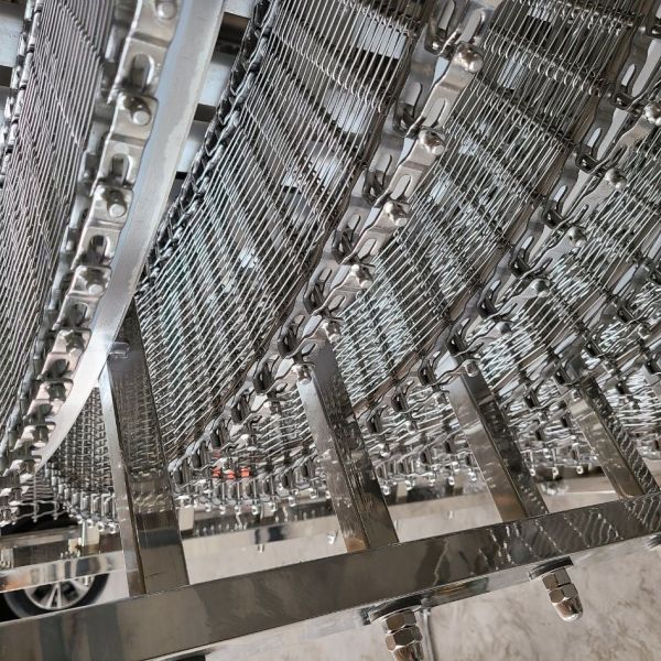 Tour de refroidissement en spirale d'acier inoxydable à haute résistance