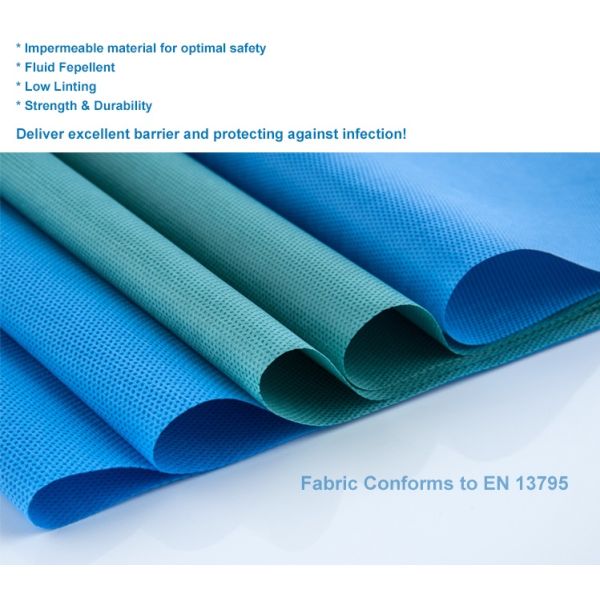 Хирургическое репеллента воды пакетов EO стерильное устранимое хирургическое устранимое задрапировывает