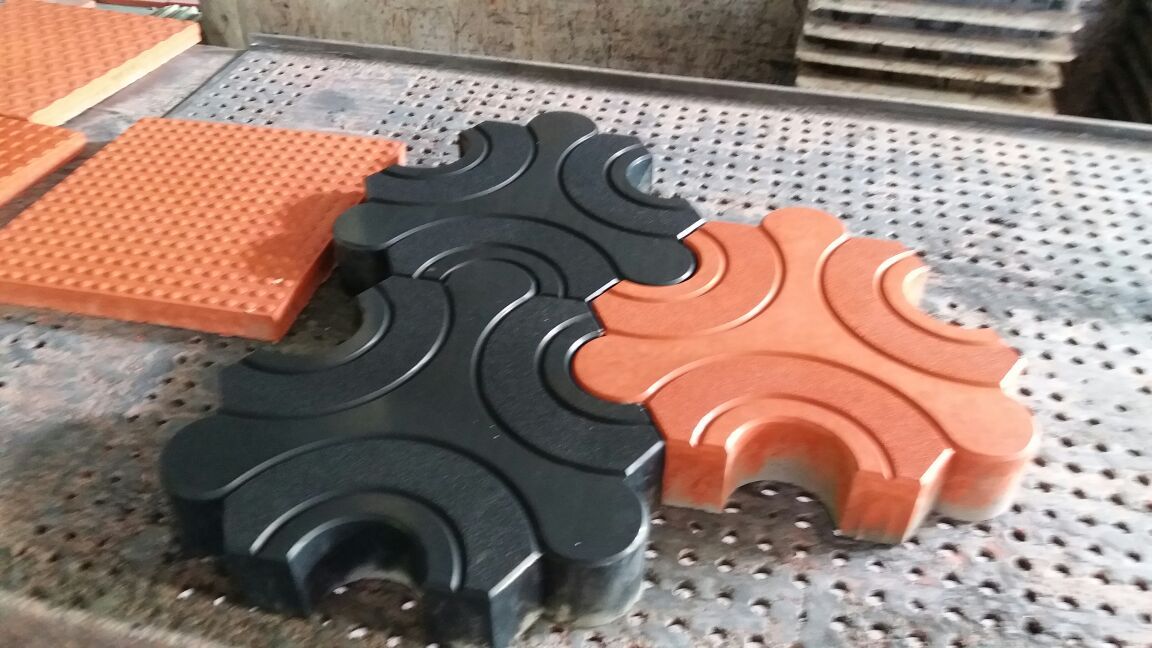 прессформа Paver толщины 3mm конкретная пластиковая для печатания дороги