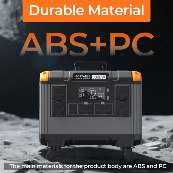 Centrale électrique portable LiFePO4 2688Wh 3000W avec panneau solaire