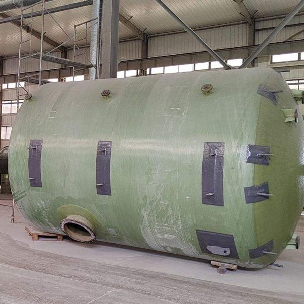 High Strength FRP Melting Tank Efficient Heat Conductivity No Clog Discharge