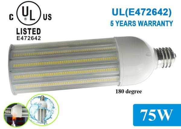 Super Bright Samsung 5630 8250 lm 75W E39 UL LED Corn Bulb E26 For Outdoor Enclosed Fixtures