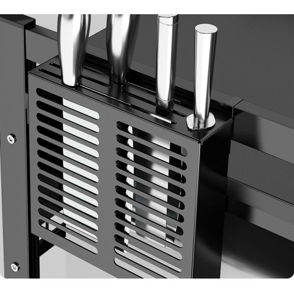 Aluminum Alloy Oven Storage Rack , Two Tier Kitchen Microwave Rack