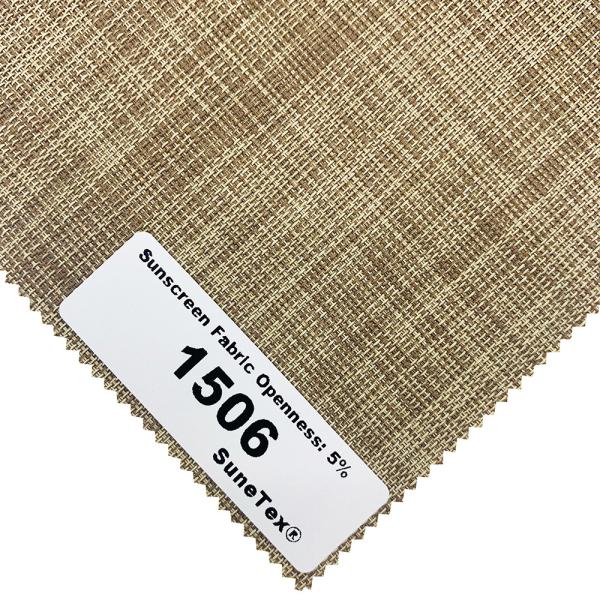Outdoor 5% Openness Sunscreen Roller Blinds Fabric 29% Polyester 71% PVC
