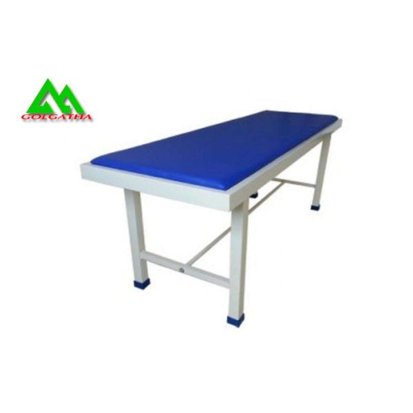 Hospital Medical Examination Table , Patient Examination Bed Back Adjustable