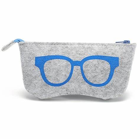 Neoprene Eyeglasses Case PU Leather Drawstring Pouch Bag Personalised