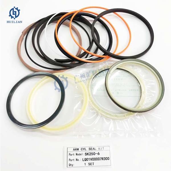 Excavator Sk250-6 Hydraulic Cylinder Repair Seal Kits Mechanical Arm Seal Kit