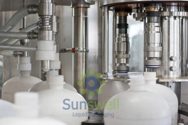 Pur 5 gallons d'eau 3-en-1 remplissage monobloc de rinçage, remplissage et capsulage machine