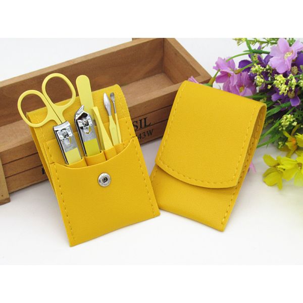 Manicure Set Nail Clippers Tools Household 4/12/16Pcs Stainless Steel Ear Spoon Nail Cutters Scissors Kit For Manicure Tools