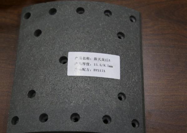 Non Asbestos Bus Brake Linings Drum Type High Temperature Resistant