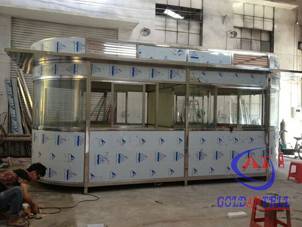 Waterproof Beautiful Luxury security guard room convenient to install