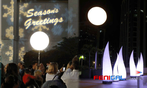 Надувный светодиодный световой шарик мощностью 800 Вт со штативом: мощная наружная реклама