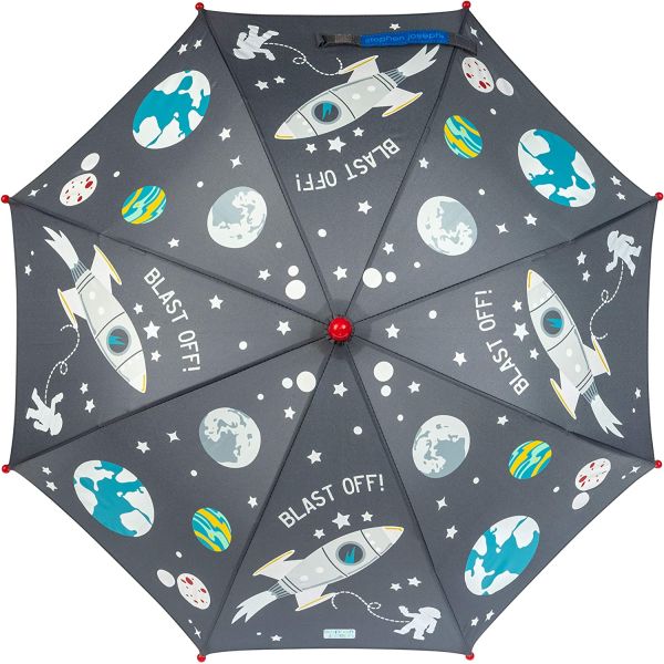 2023 Cute and Cool 8K Hook Handle Windproof Children's Rain Umbrella 190T Nylon Fabric