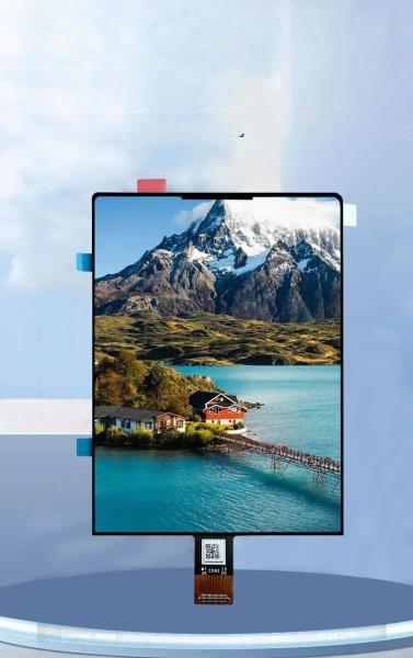 Extrême minceur et vision ultra-claire:3.92 pouces AMOLED Ultra-mince affichage avec résolution 1080*1240 éclaire une expérience visuelle remarquable