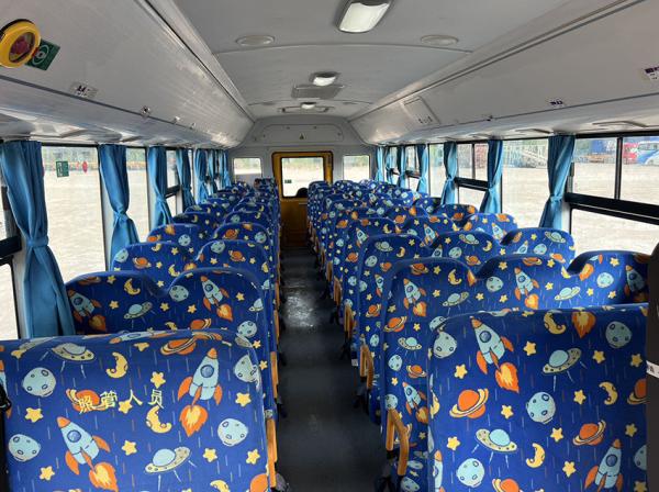 52 Seats Used School Buses For Transporting Students