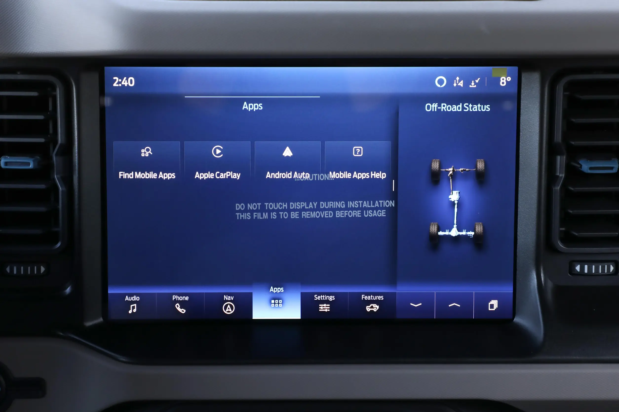 Gasoline 2024 JAC Ford Bronco Sport SUV 2.3T 275 Horsepower Automatic Left Steering Leather Seats Metal Roof Turbo Used