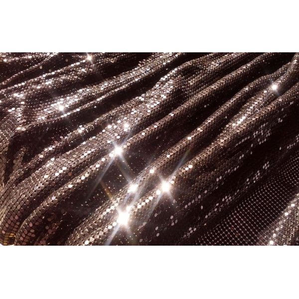 Ткань сетки 1.5кс0.45м металла Пайллетте сияющей красоты алюминиевая легкое для того чтобы очистить