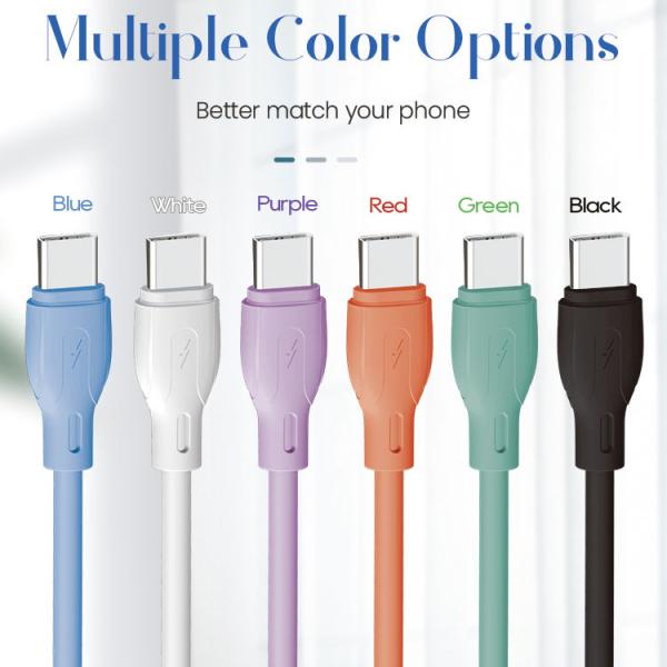USB 2.0 Type C Cable for High-Speed Data Transfer and Fast Charging and Power Delivery