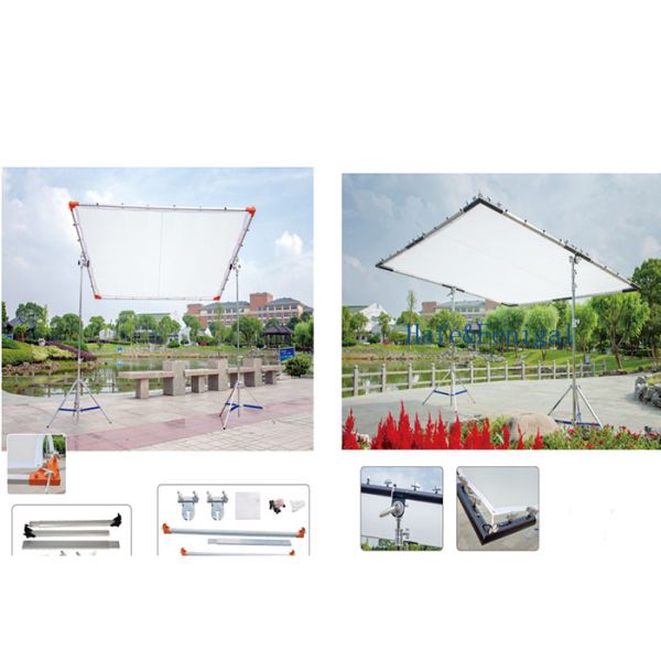 THD & THE & THF Series Large Scrim Frames: 1.8m to 3.6m Sizes for Diffusion & Lighting Control