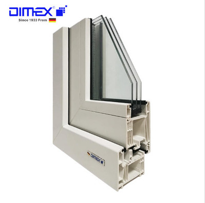 Системы UPVC двери окна окна профилируют высокое УЛЬТРАФИОЛЕТОВОЕ сопротивление DIMEX L72