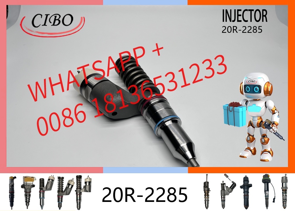 original 20R-2285 Diesel Fuel Injector for  C15 C18 Excavator Engine Replacement for OEM 359-7434 20R-1304 374-0750 20R-2284 30R-0004 original new injector