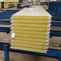 Panel Sandwich de vidrio de 64 kg/m3 personalizable con muestra gratuita