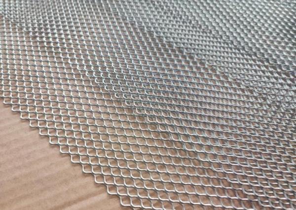 5*8mm Hole 0.7mm Thickness Expanded Metal Mesh , Expanded Aluminium Mesh Diamond Hoe