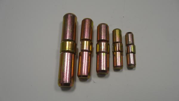 40Cr Excavator Bucket Teeth Pin Black / Golden 09244-02496 For PC200