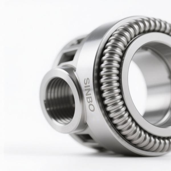 Industrial Robot High Precision Diaphragm Coupling Stainless Steel Bellows Drive Coupling Element