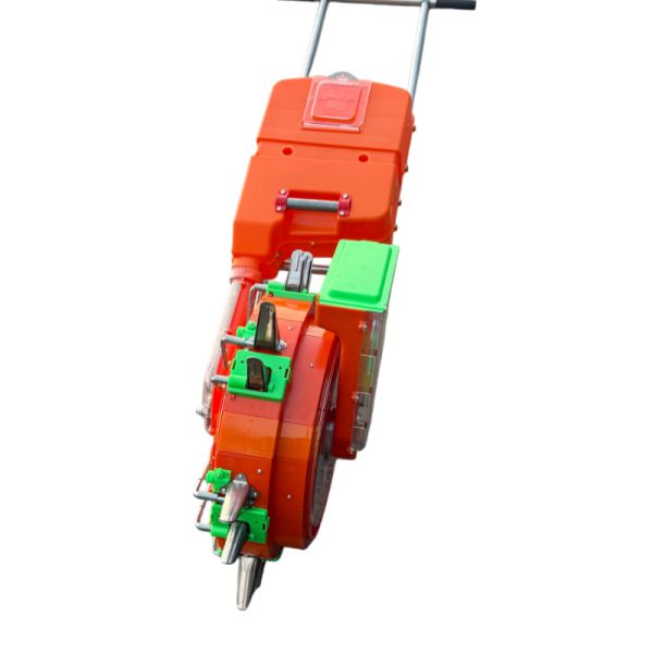Manual Planter and Fertilizer for Peanut Farm Dual-Chamber Hand Push