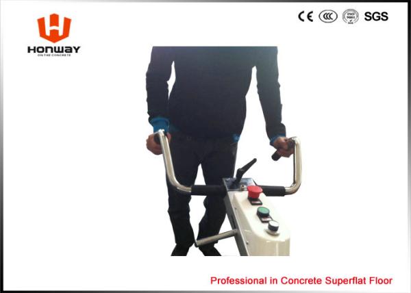 Walk Behind Concrete Grinder Dual Disc Electric , Concrete Polishing Hire Equipment
