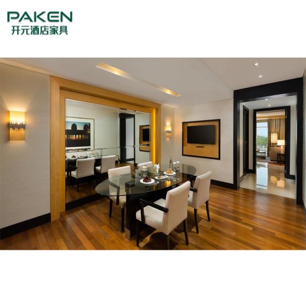 пятизвездочная мебель спальни гостиницы с роскошным стилем