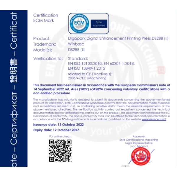 Ecoo Color DLP VD320 Digital Die Cutting Machine